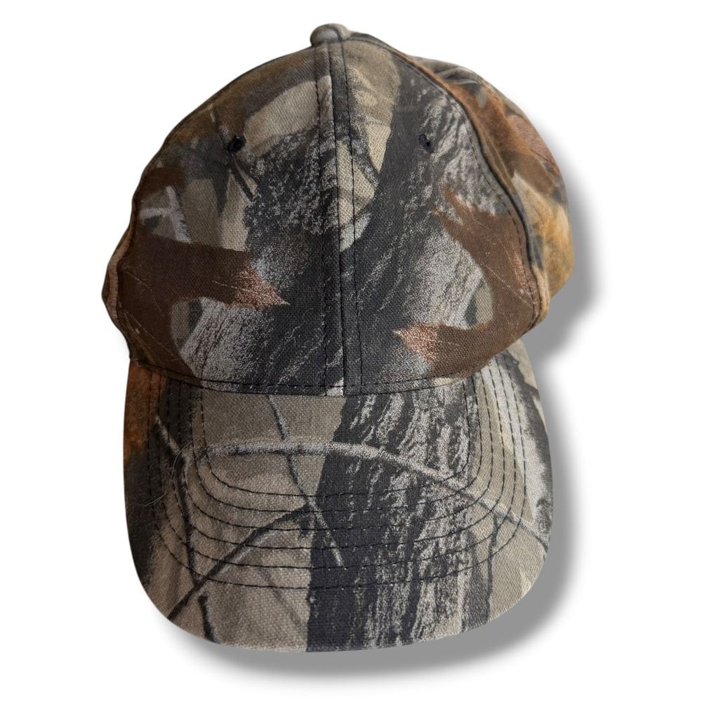 Signatures Youth RealTree Hardwoods Camo Baseball Cap Snapback Hat Gr Camouflage